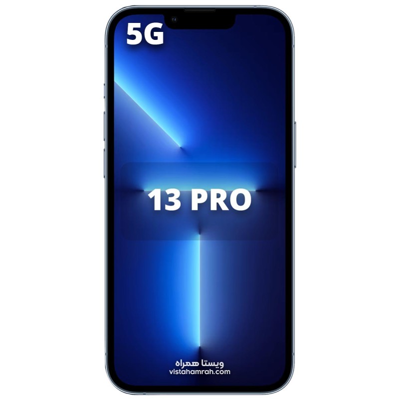 گوشی موبایل دست دوم اپل مدل iPhone 13 Pro رنگ آبی دو سیم حافظه 256 گیگابایت و رم 6 گیگابایت