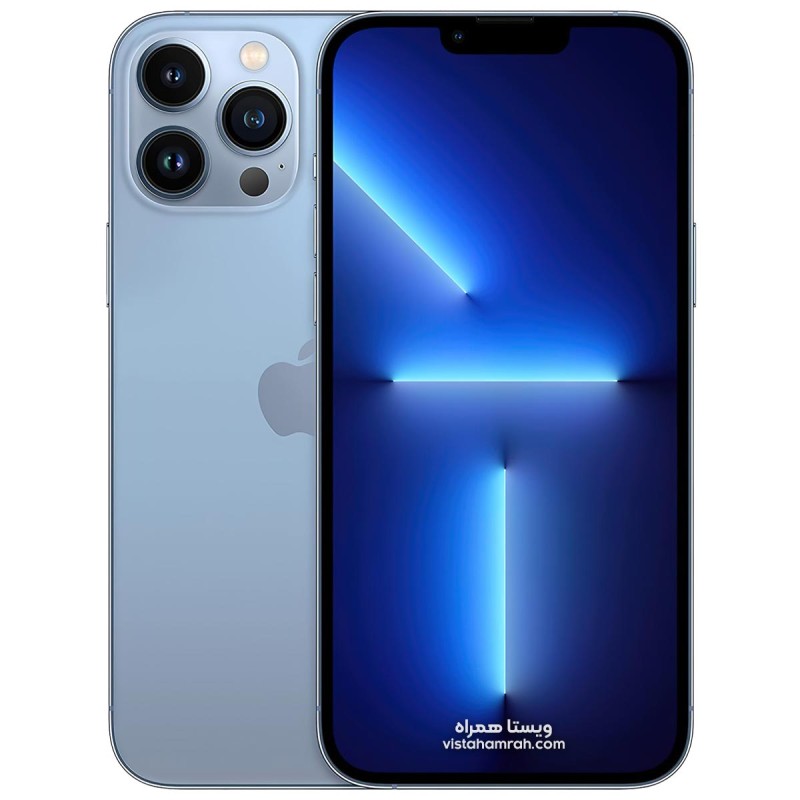 گوشی موبایل دست دوم اپل مدل iPhone 13 Pro رنگ آبی دو سیم حافظه 256 گیگابایت و رم 6 گیگابایت