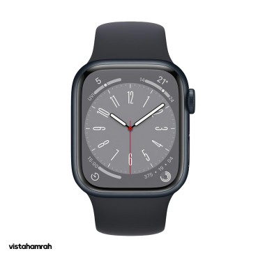 ساعت هوشمند اپل واچ سری 8 مدل 41mm بدنه آلومینیوم با بند سیلیکونی