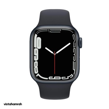 ساعت هوشمند اپل واچ سری 7 مدل 45mm بدنه آلومینیوم با بند سیلیکونی