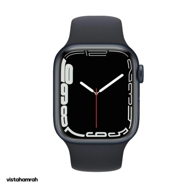 ساعت هوشمند اپل واچ سری 7 مدل 41mm بدنه آلومینیوم با بند سیلیکونی