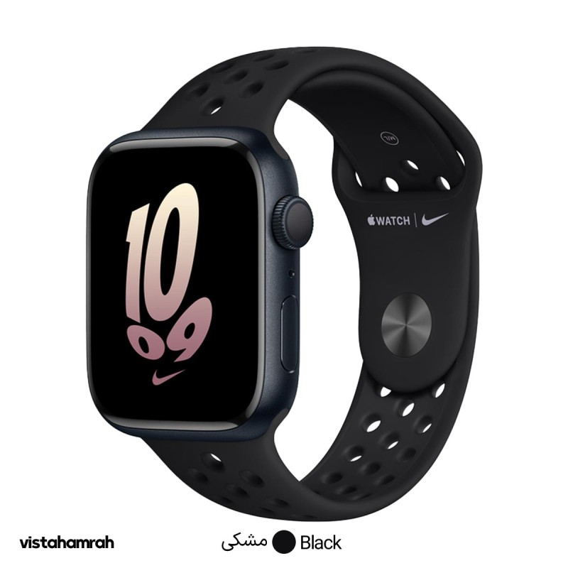 ساعت هوشمند اپل واچ سری SE 2022 مدل 44mm بدنه آلومینیوم با بند Nike Sport