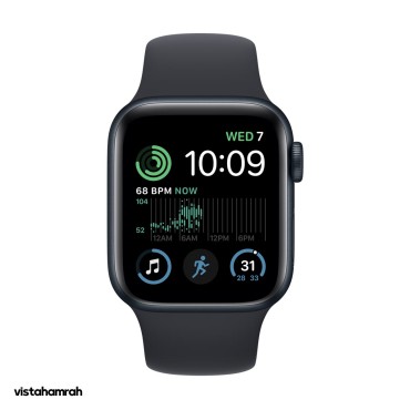 ساعت هوشمند اپل واچ سری SE 2022 مدل 44mm بدنه آلومینیوم با بند سیلیکونی