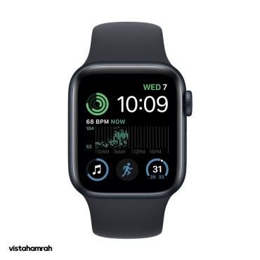 ساعت هوشمند اپل واچ سری SE 2022 مدل 40mm بدنه آلومینیوم با بند سیلیکونی