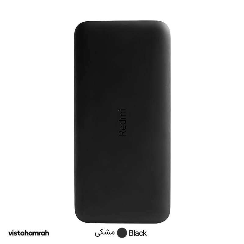 پاوربانک شیائومی مدل Redmi PB200LZM ظرفیت 20000 میلی آمپر ساعت گلوبال به همراه کابل تبدیل microUSB