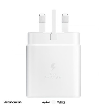 شارژر دیواری 45W سامسونگ مدل EP-TA845 به همراه کابل USB Type-C