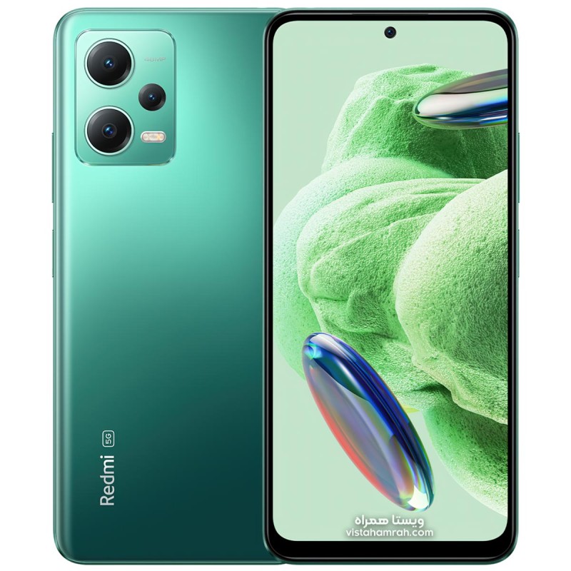 گوشی موبایل شیائومی مدل Redmi Note 12 5G دو سیم حافظه 128 گیگابایت و رم 6 گیگابایت