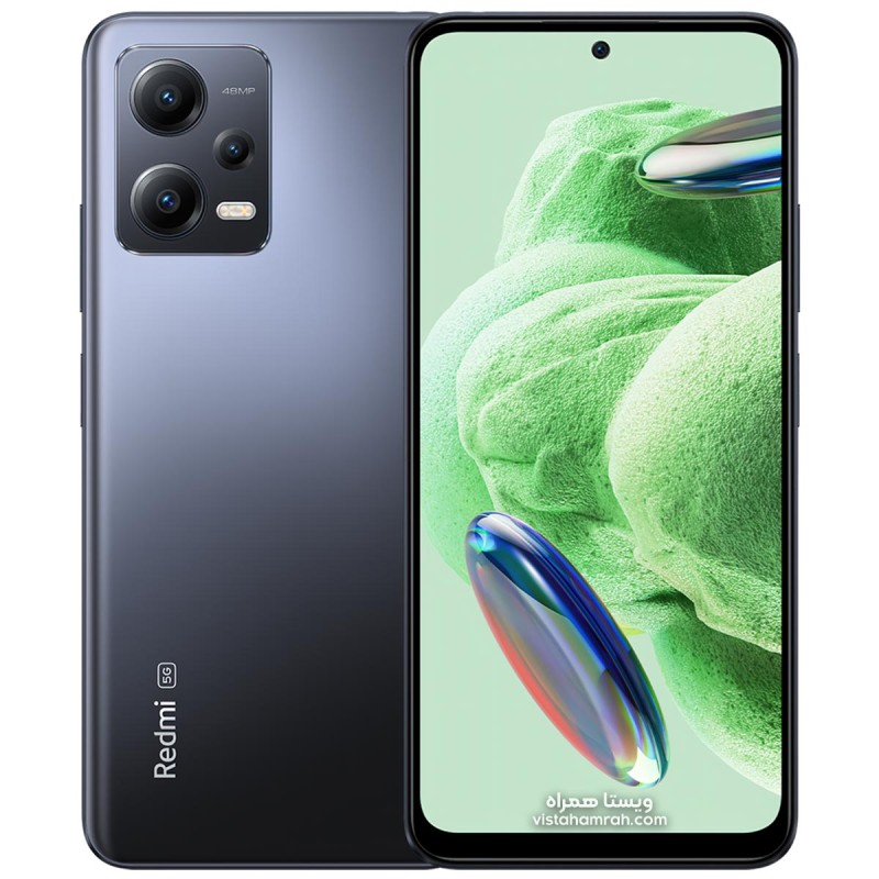 گوشی موبایل شیائومی مدل Redmi Note 12 5G دو سیم حافظه 128 گیگابایت و رم 6 گیگابایت