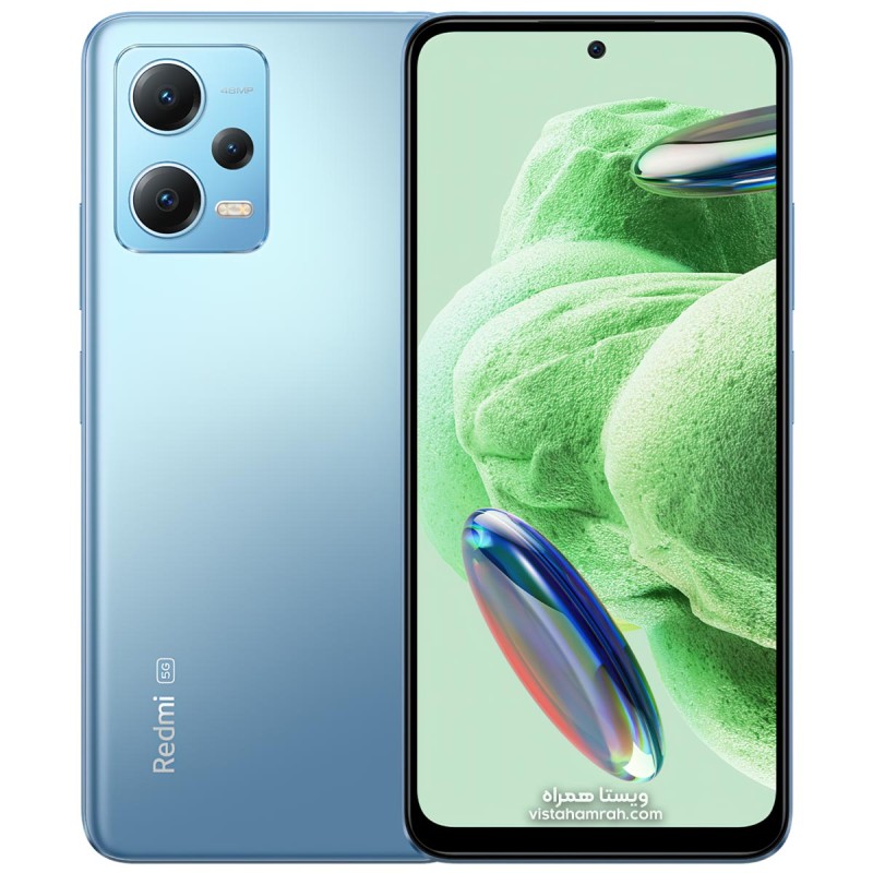 گوشی موبایل شیائومی مدل Redmi Note 12 5G دو سیم حافظه 128 گیگابایت و رم 6 گیگابایت