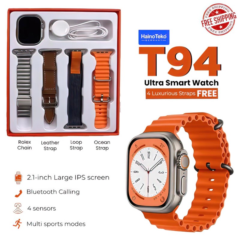 ساعت هوشمند هاینو تکو مدل T94 Ultra Max