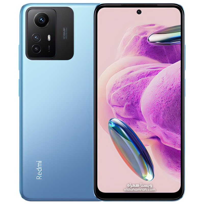 گوشی موبایل شیائومی مدل Redmi Note 12S 4G دو سیم حافظه 256 گیگابایت و رم 8 گیگابایت