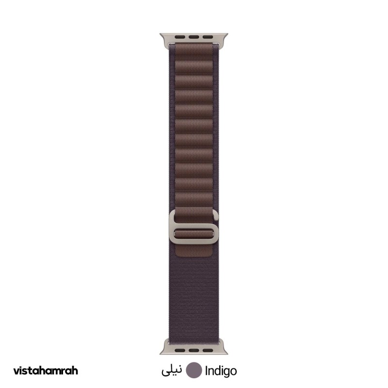 ساعت هوشمند اپل واچ اولترا سری 2 مدل 49mm بدنه تیتانیوم با بند آلپاین