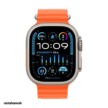 ساعت هوشمند اپل واچ اولترا سری 2 مدل 49mm بدنه تیتانیوم با بند اوشن