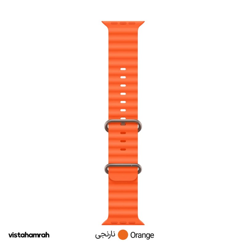 ساعت هوشمند اپل واچ اولترا سری 2 مدل 49mm بدنه تیتانیوم با بند اوشن