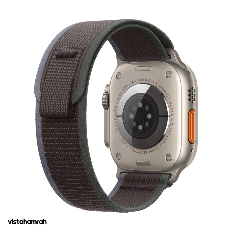 ساعت هوشمند اپل واچ اولترا سری 2 مدل 49mm بدنه تیتانیوم با بند تریل