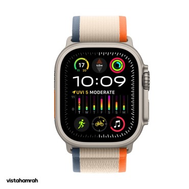 ساعت هوشمند اپل واچ اولترا سری 2 مدل 49mm بدنه تیتانیوم با بند تریل
