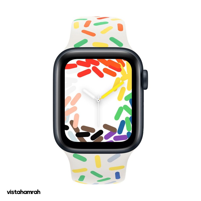 ساعت هوشمند اپل واچ سری (SE 2 (2023 مدل 40mm بدنه آلومینیوم با بند سیلیکونی