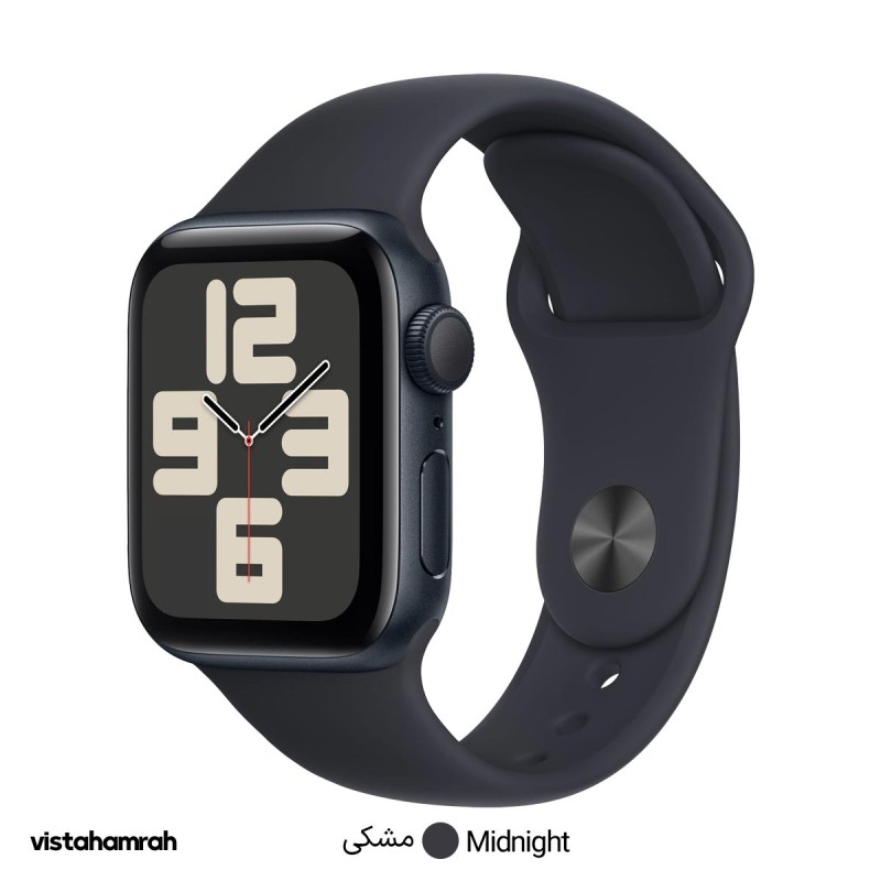 ساعت هوشمند اپل واچ سری (SE 2 (2023 مدل 40mm بدنه آلومینیوم با بند سیلیکونی