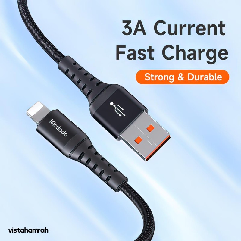 کابل شارژ سریع لایتنینگ مک دودو مدل CA-2263 طول 3 متر