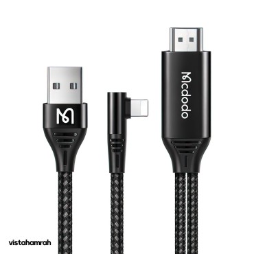 کابل تبدیل لایتنینگ به HDMI مک دودو مدل CA-6400 طول 2 متر