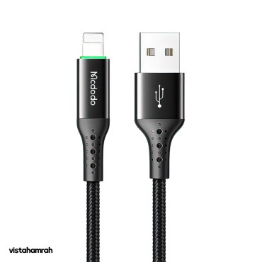 کابل شارژ قطع کن دار لایتنینگ مک دودو مدل CA-7411 طول 1.8 متر