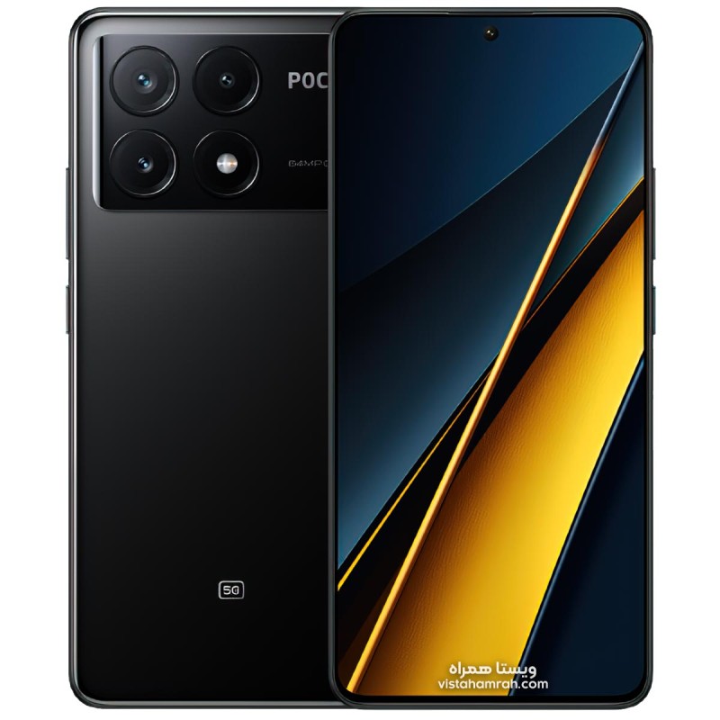 گوشی موبایل شیائومی مدل Poco X6 Pro 5G دو سیم حافظه 512 گیگابایت و رم 12 گیگابایت