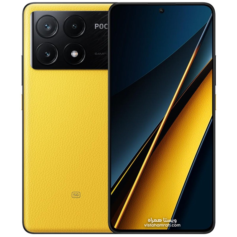 گوشی موبایل شیائومی مدل Poco X6 Pro 5G دو سیم حافظه 512 گیگابایت و رم 12 گیگابایت