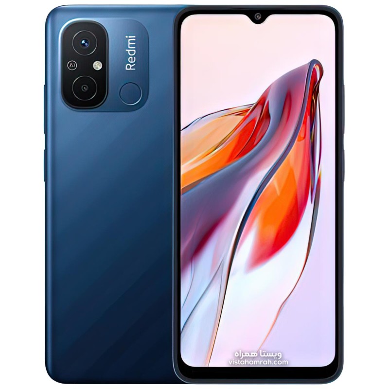 گوشی موبایل شیائومی مدل Redmi 12C 4G دو سیم حافظه 64 گیگابایت و رم 3 گیگابایت