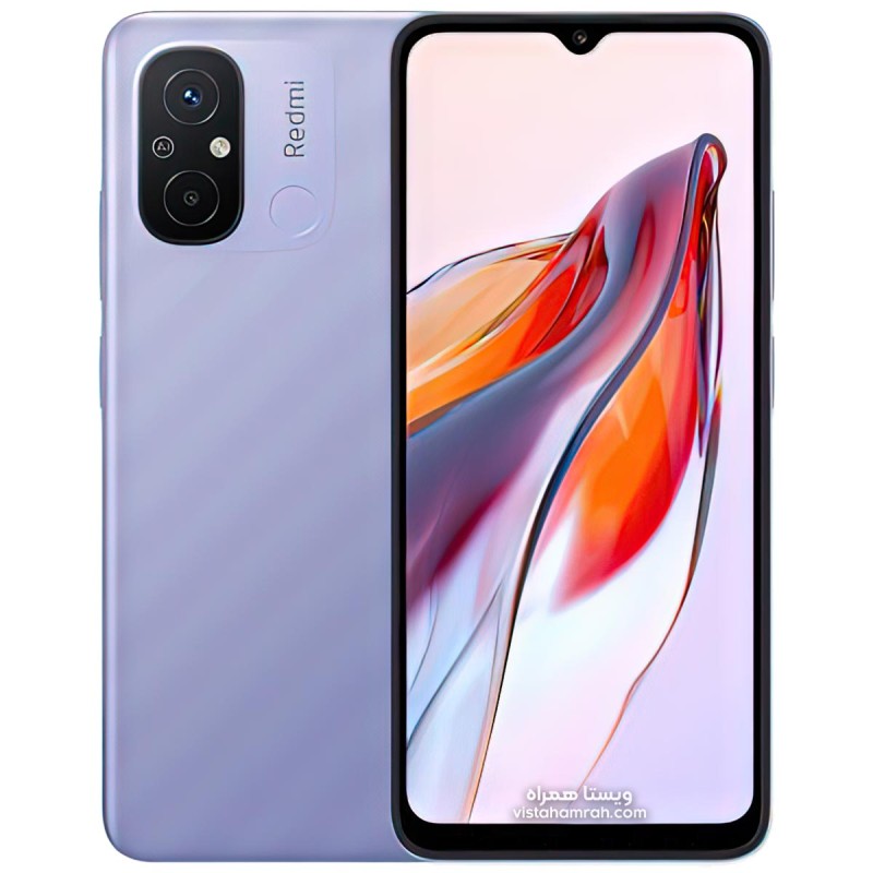 گوشی موبایل شیائومی مدل Redmi 12C 4G دو سیم حافظه 64 گیگابایت و رم 3 گیگابایت