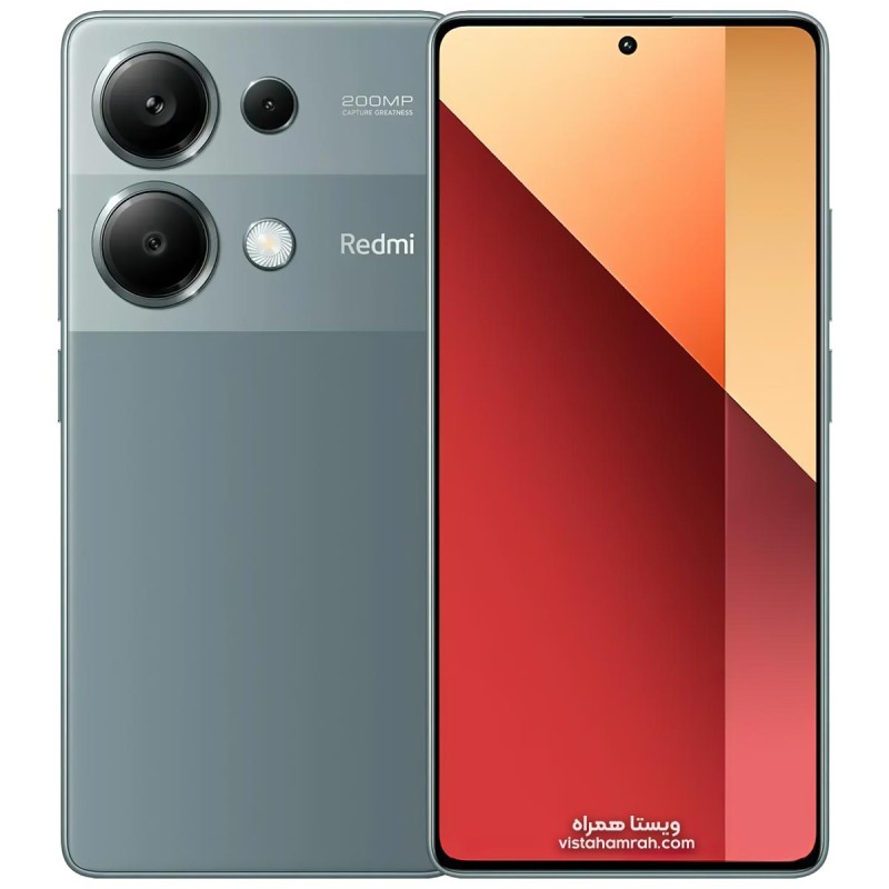 گوشی موبایل شیائومی مدل Redmi Note 13 Pro 4G دو سیم حافظه 512 گیگابایت و رم 12 گیگابایت