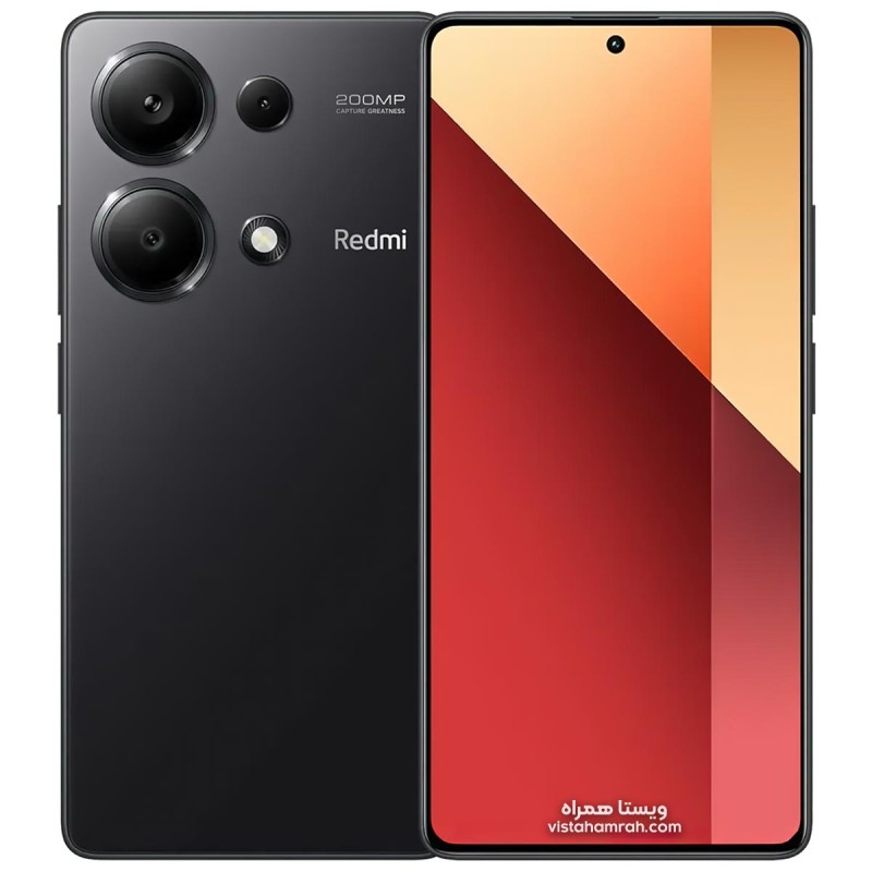 گوشی موبایل شیائومی مدل Redmi Note 13 Pro 4G دو سیم حافظه 512 گیگابایت و رم 12 گیگابایت