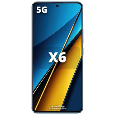 گوشی موبایل شیائومی مدل Poco X6 5G دو سیم حافظه 512 گیگابایت و رم 12 گیگابایت