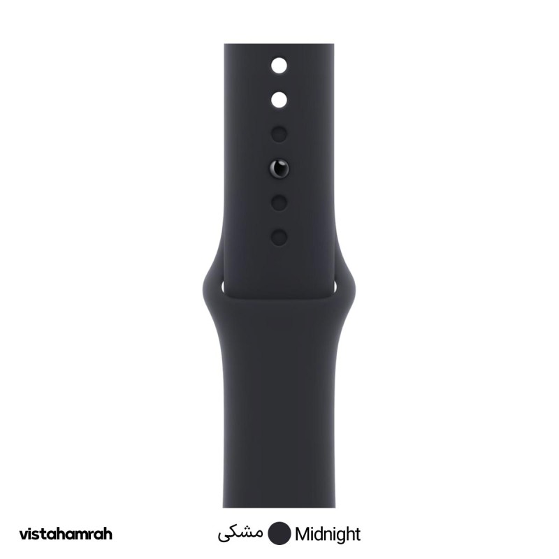 ساعت هوشمند اپل واچ سری 9 مدل 41mm بدنه آلومینیوم با بند سیلیکونی