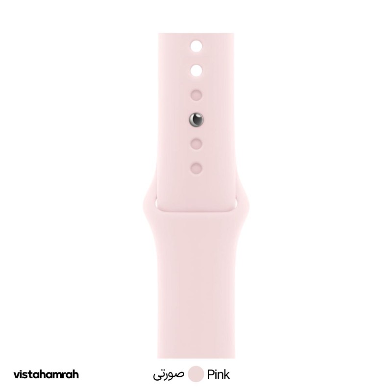 ساعت هوشمند اپل واچ سری 9 مدل 41mm بدنه آلومینیوم با بند سیلیکونی