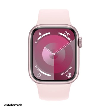 ساعت هوشمند اپل واچ سری 9 مدل 41mm بدنه آلومینیوم با بند سیلیکونی