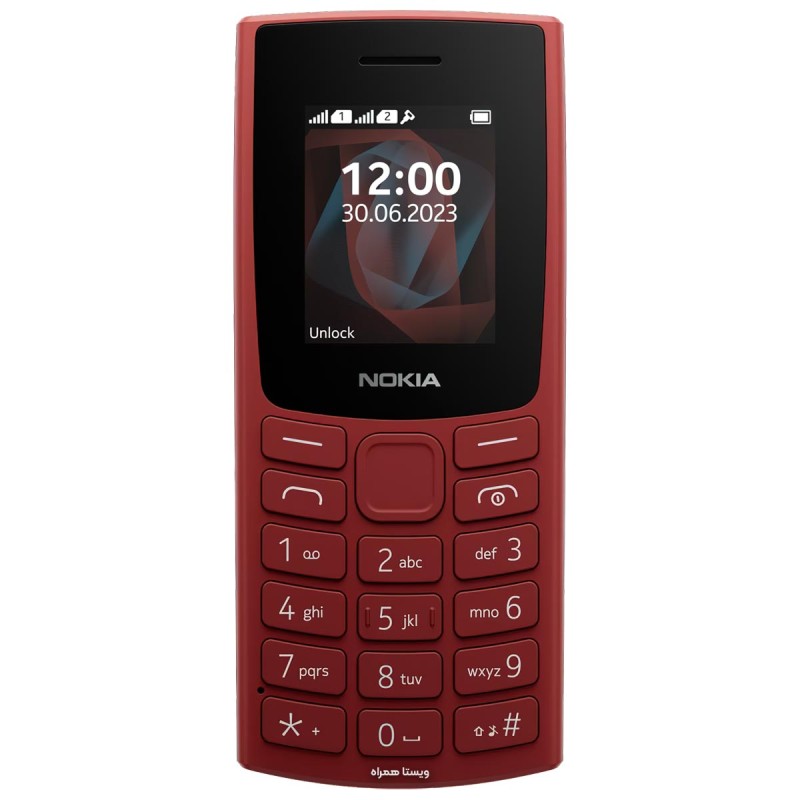 گوشی موبایل نوکیا مدل (2023) Nokia 105 دو سیم کارت - مونتاژ ایران تحت لیسانس نوکیا
