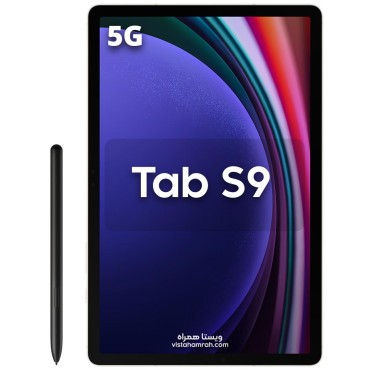 تبلت سامسونگ مدل Galaxy Tab S9 5G (SM-X716B) حافظه 256 گیگابایت و رم 12 گیگابایت