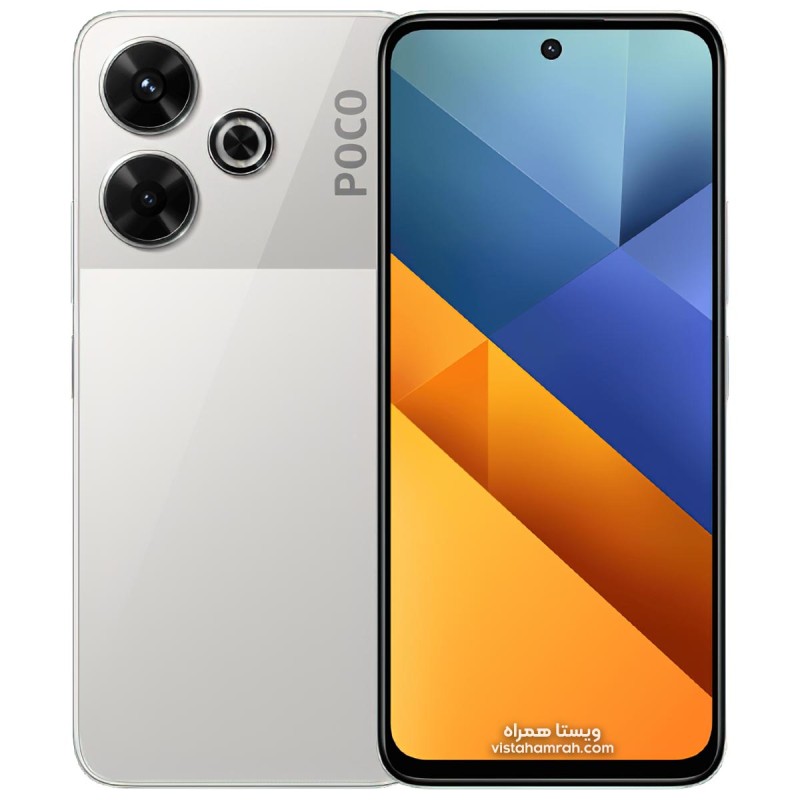 گوشی موبایل شیائومی مدل Poco M6 4G دو سیم حافظه 256 گیگابایت و رم 8 گیگابایت
