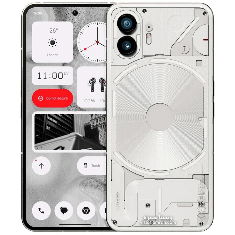 گوشی موبایل ناتینگ مدل Nothing Phone 2 5G دو سیم حافظه 256 گیگابایت و رم 12 گیگابایت