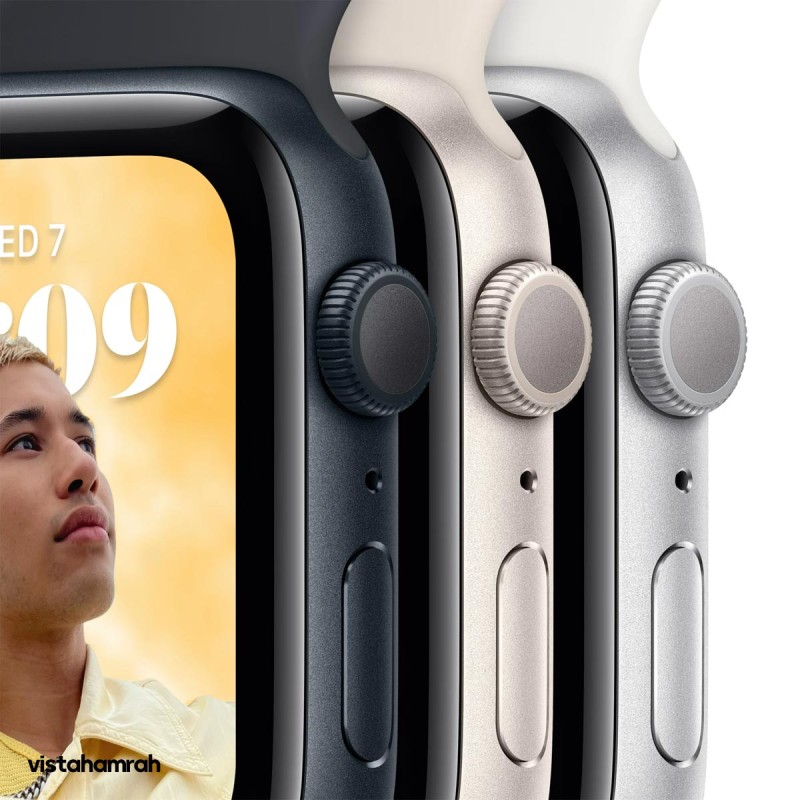 ساعت هوشمند اپل واچ سری (SE Gen2 (2024 مدل 40mm بدنه آلومینیوم با بند سیلیکونی