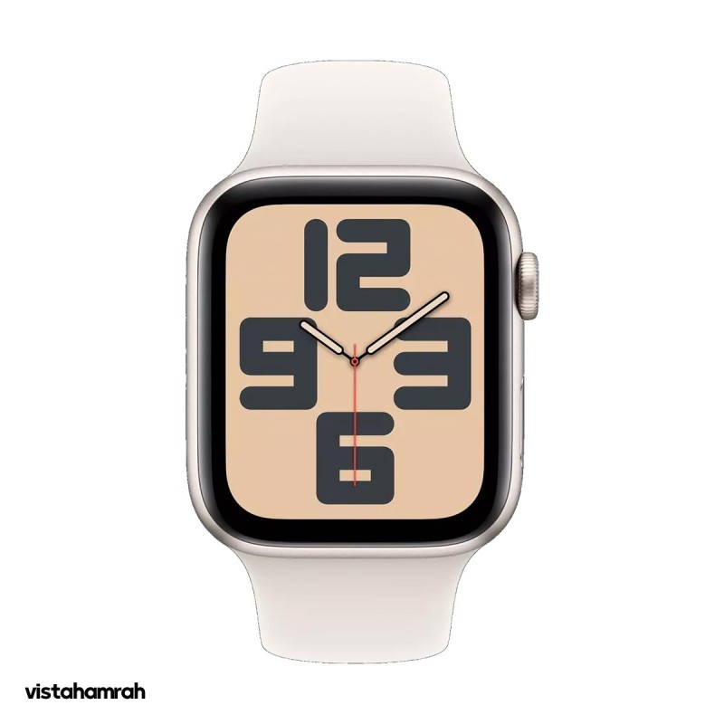 ساعت هوشمند اپل واچ سری (SE Gen2 (2024 مدل 40mm بدنه آلومینیوم با بند سیلیکونی