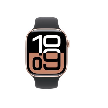 ساعت هوشمند اپل واچ سری 10 مدل 46mm بدنه آلومینیوم با بند سیلیکونی