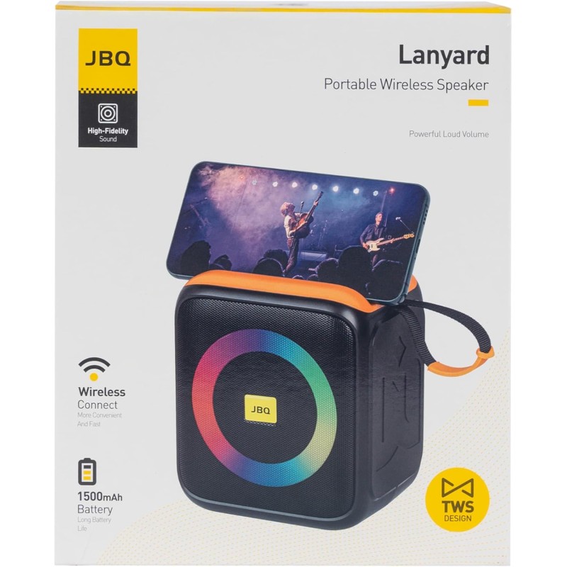 اسپیکر بلوتوثی قابل حمل جی بی کیو مدل SP-1108