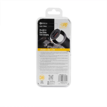 شارژر فندکی 38 وات جی بی کیو مدل  C1