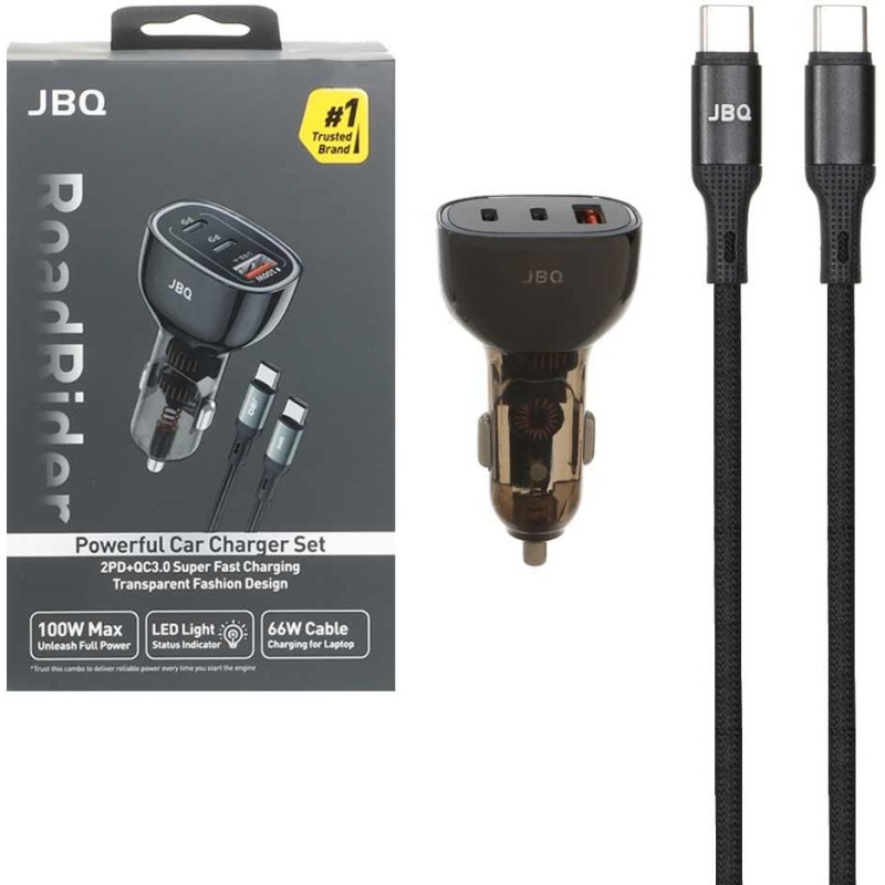 شارژر فندکی 100وات جی بی کیو مدل  C314942