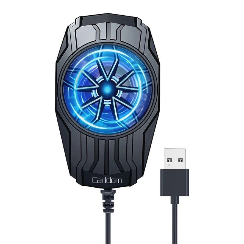 خنک کننده گوشی موبایل ارلدام مدل MINI COLING FAN ET- F17