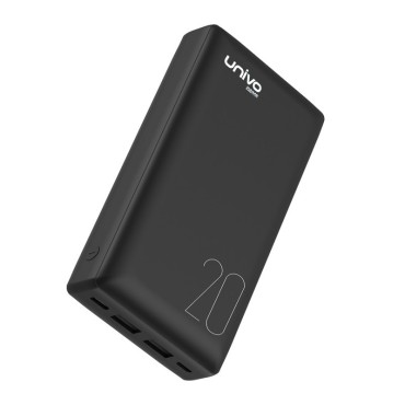پاوربانک یونیوو مدل UN20 ظرفیت 20000 میلی آمپر ساعت