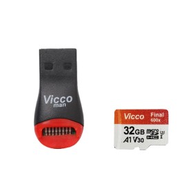 کارت حافظه microSDHC ویکومن مدل Final 600X کلاس 10 استاندارد UHS-I U3 سرعت 90MBps ظرفیت 32 گیگابایت