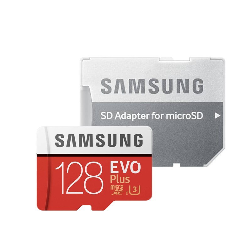 Samsung Evo Plus UHS-I U3 Class 10 100MBps microSDXC With Adapter - 128GB